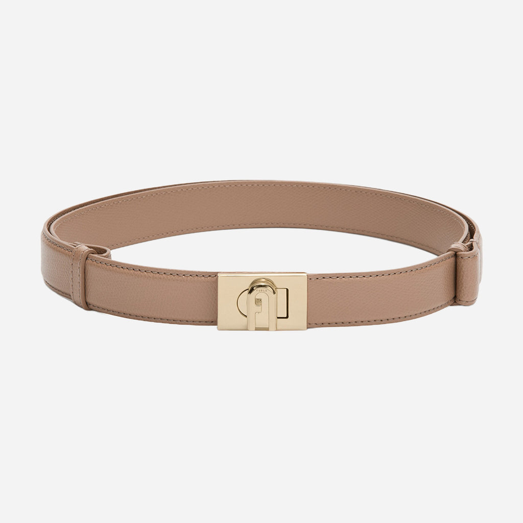 Cinturón Furla 1927 Greige