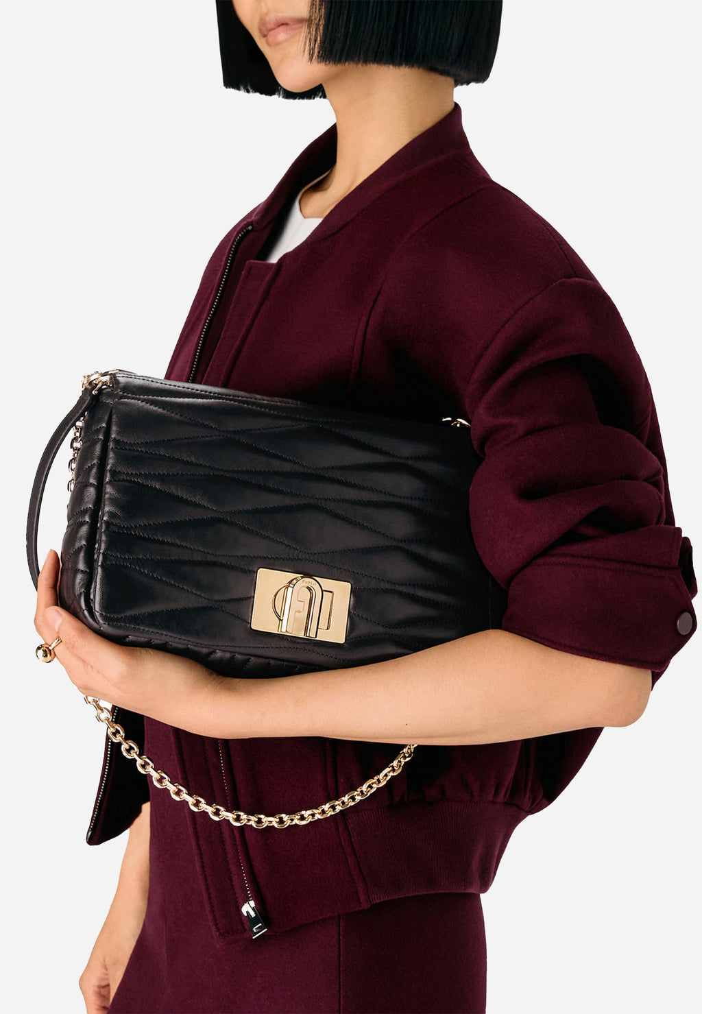 Bandolera 1927 Dama Negro Furla.