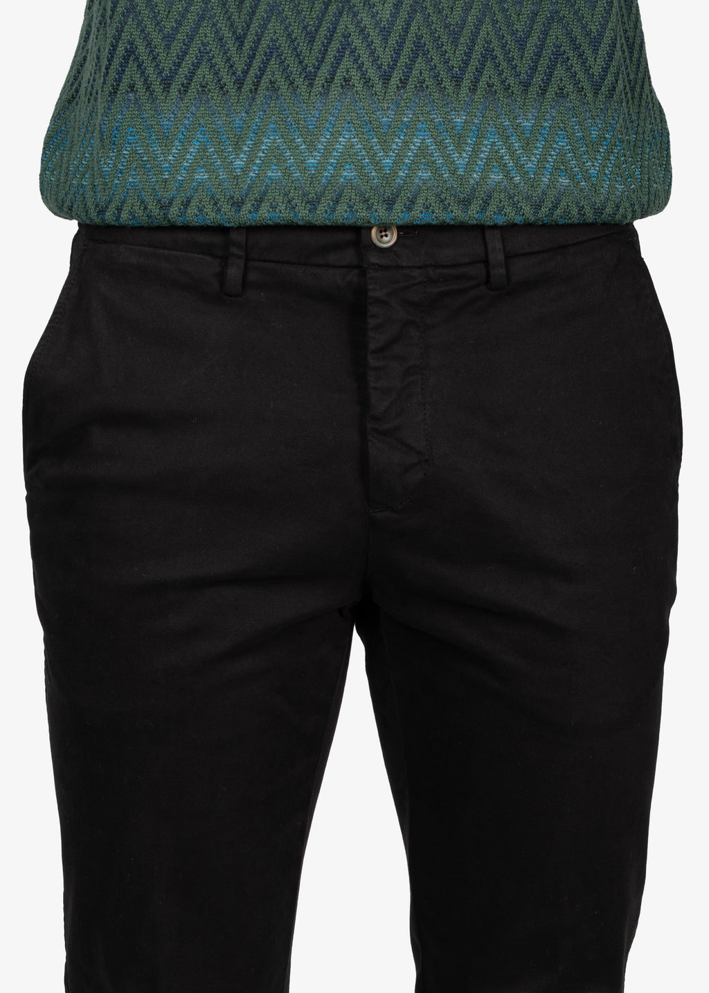 Pantalón Fit Chino Negro H&B