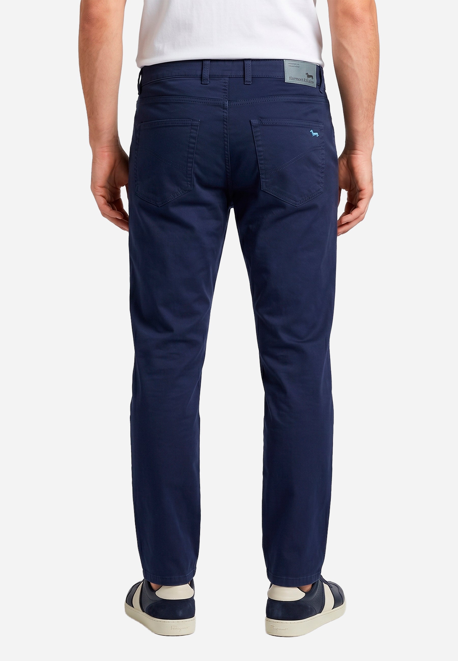 Pantalón Azul Marino Hombre H&B.