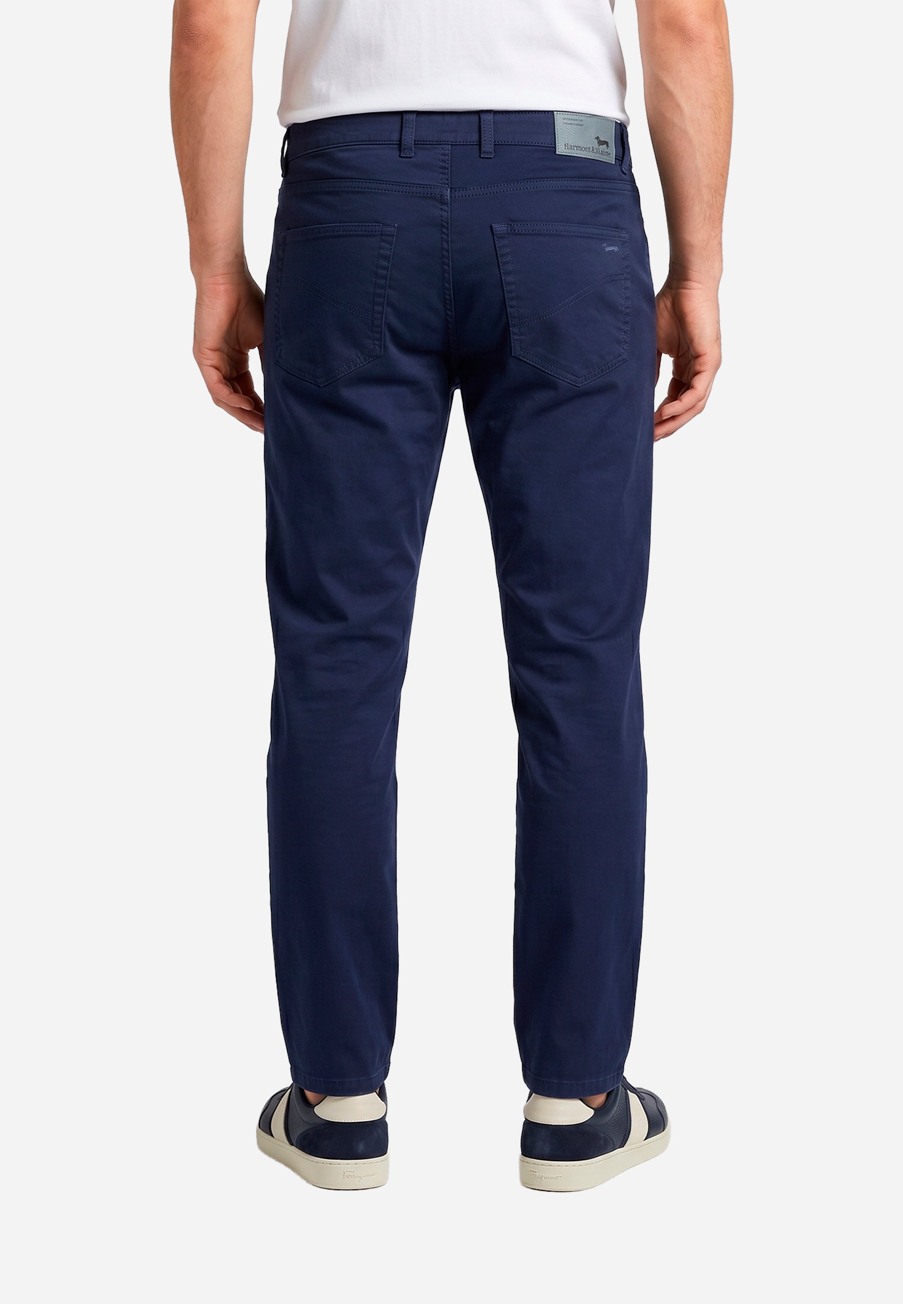 Pantalón Azul Marino Hombre H&B.