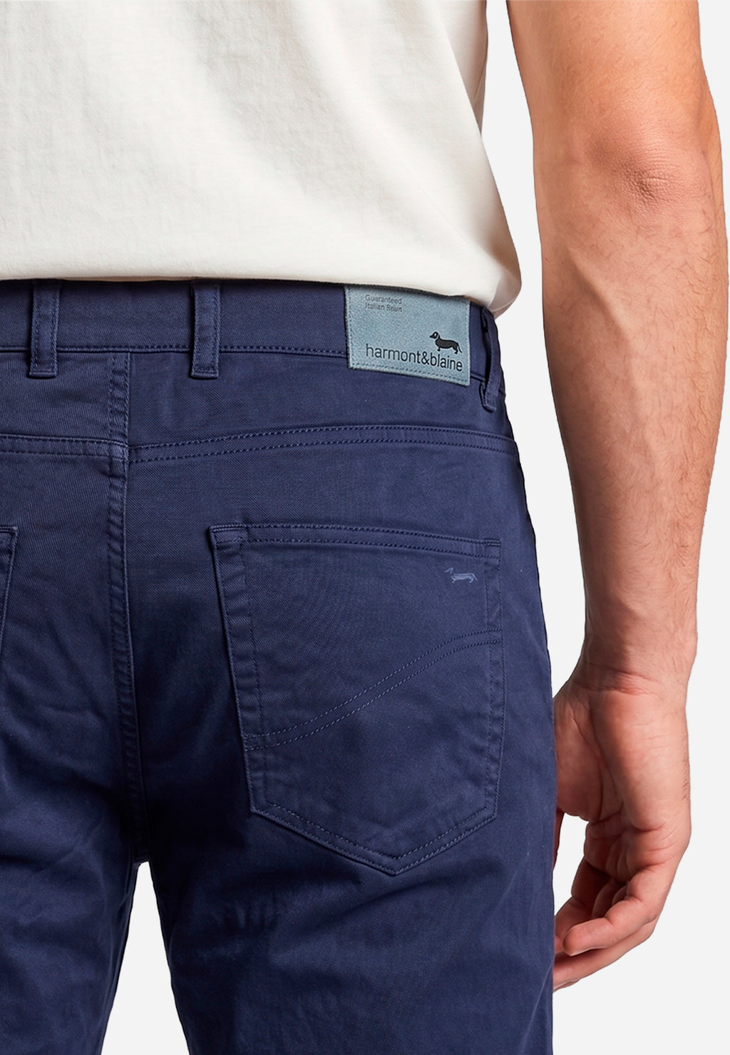 Pantalón Azul Marino Hombre H&B.