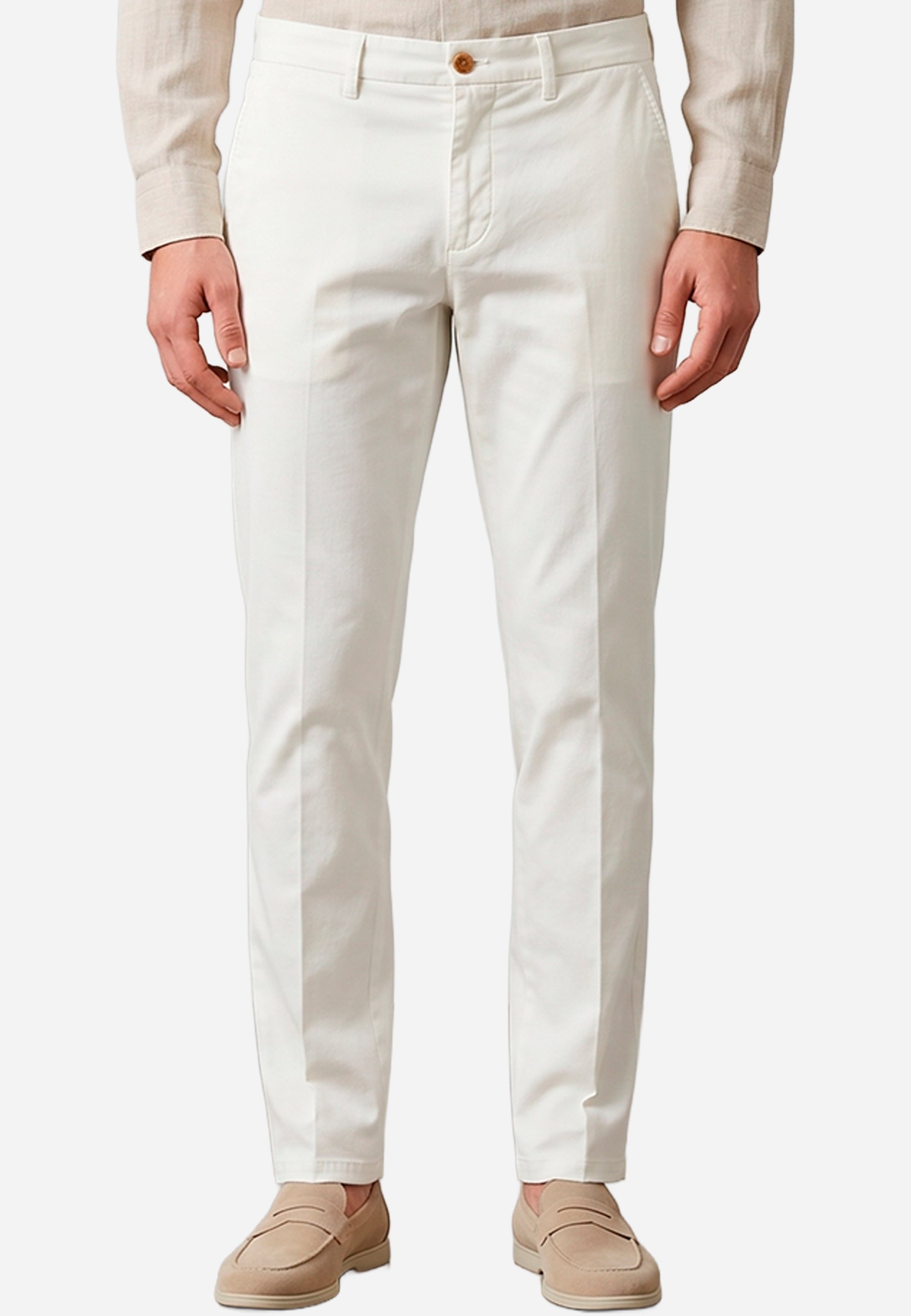 Pantalón Blanco Hombre H&B.