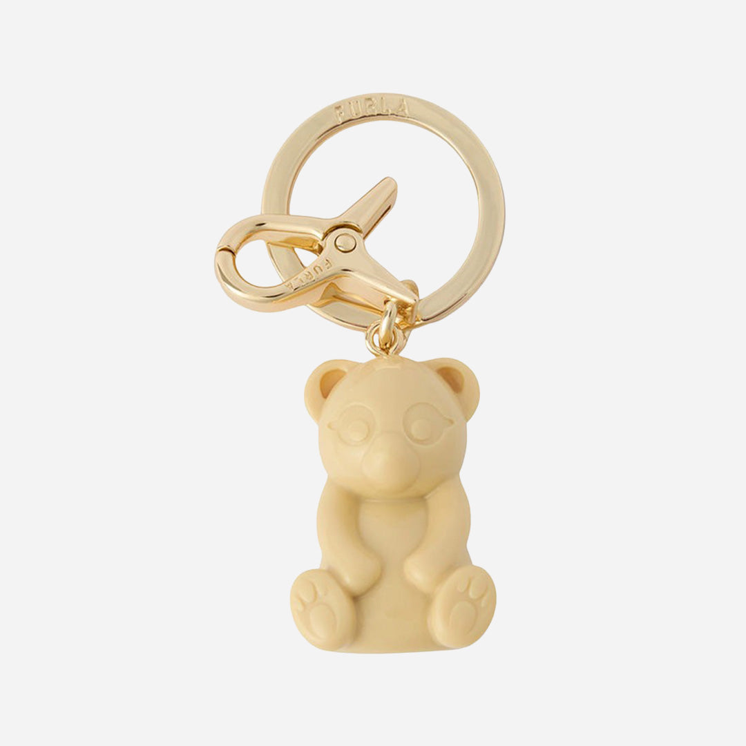 Llavero Charm Allegra Beige F.