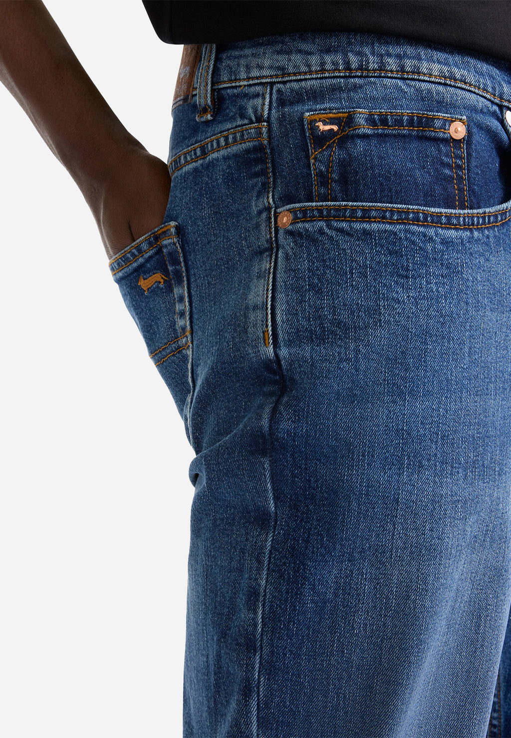 Jeans Icónico Azul Hombre H&B.