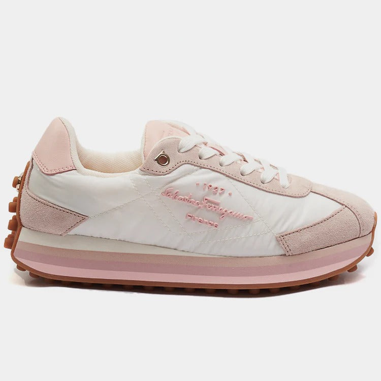 TENIS FERRAGAMO BLANCO/ROSA (756564-IGGY)