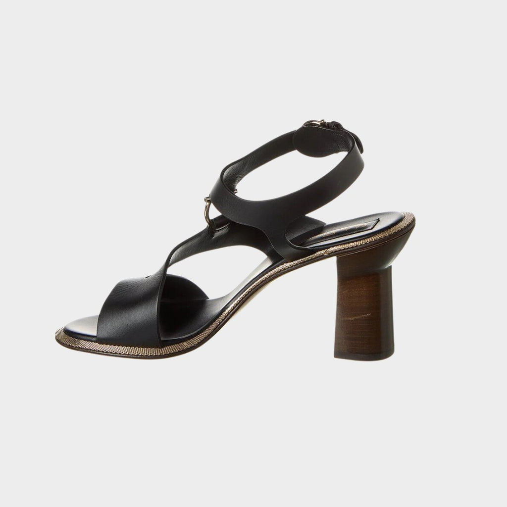 SANDALIA FERRAGAMO NEGRO  DAMA (758461-MAPI 85)