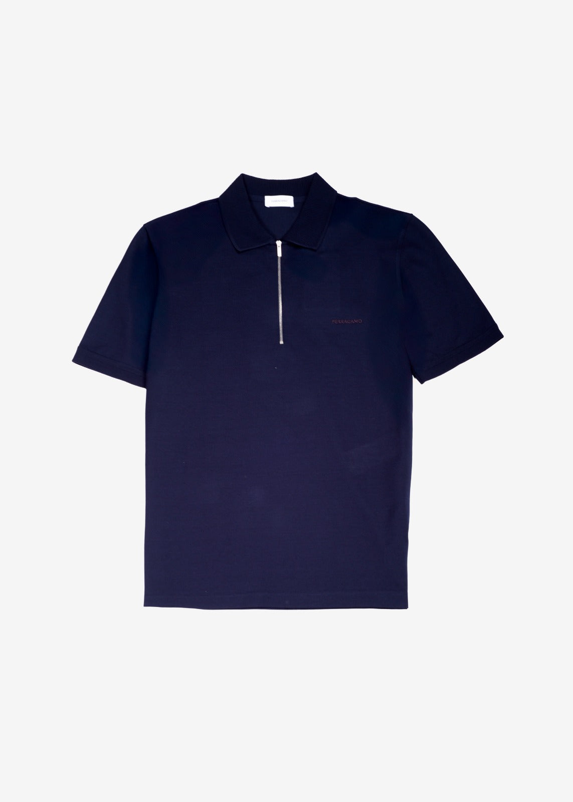 CAMISETA POLO FERRAGAMO AZUL ALGODON (772042-122327)