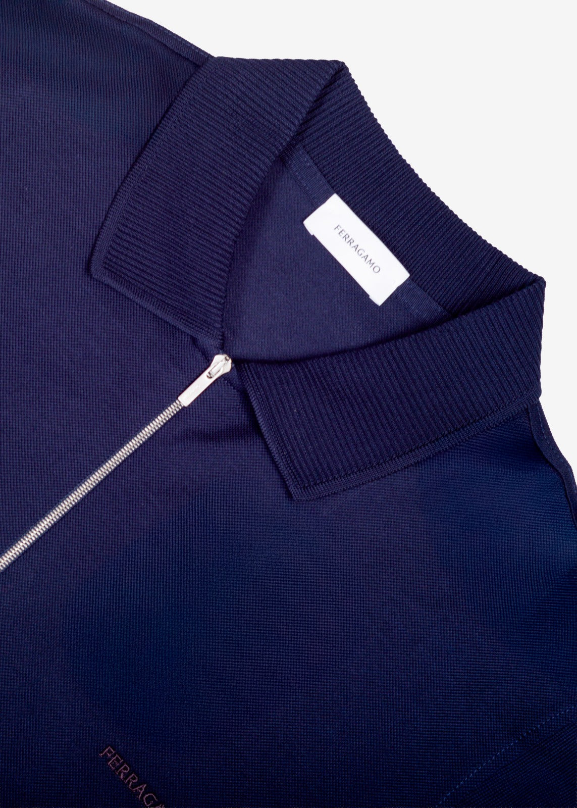 CAMISETA POLO FERRAGAMO AZUL ALGODON (772042-122327)