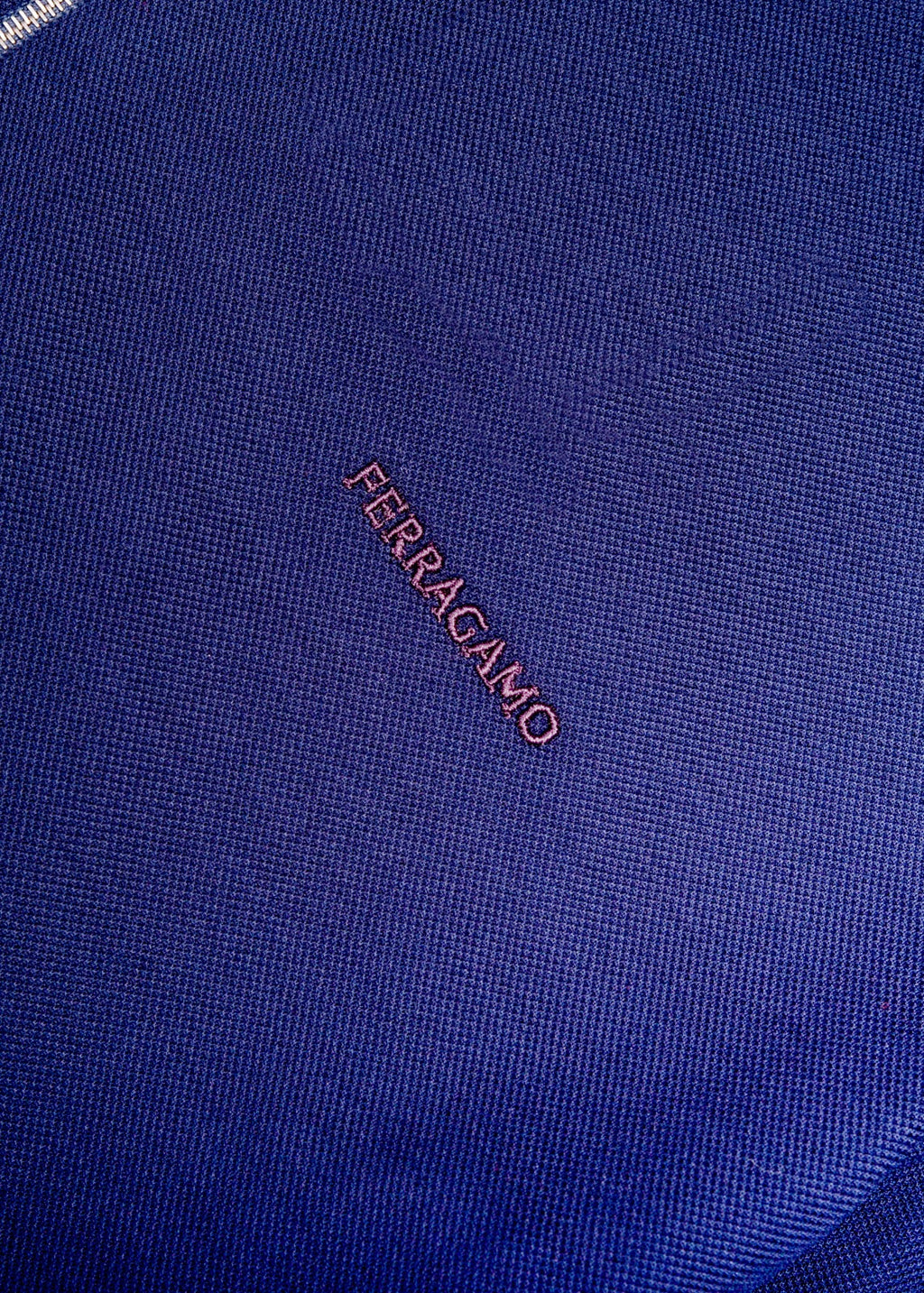 CAMISETA POLO FERRAGAMO AZUL ALGODON (772042-122327)