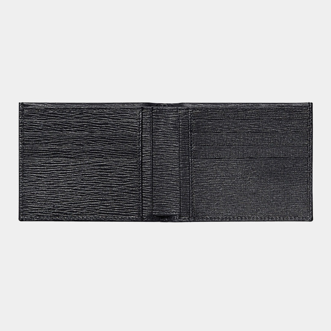 Billetera Bifold Gancini Negra S.F.