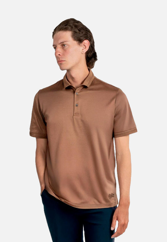CAMISETA POLO CORNELIANI CAFE ALGODON (93G501-9325000-034)
