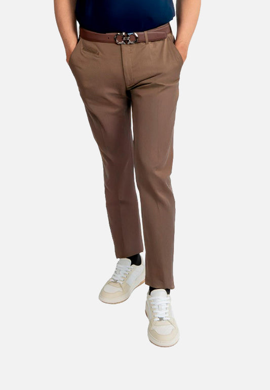 PANTALON CORNELIANI CAFE ALG + ELAS (934B04-9314517-033)