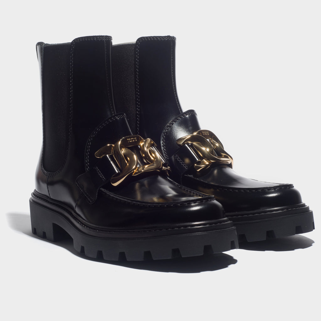 BOTAS TOD'S DAMA NEGRO (XXW08J0FG30SHAB999)