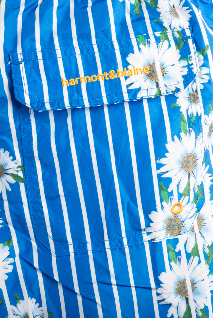 Pantaloneta Para Hombre Flores H&B