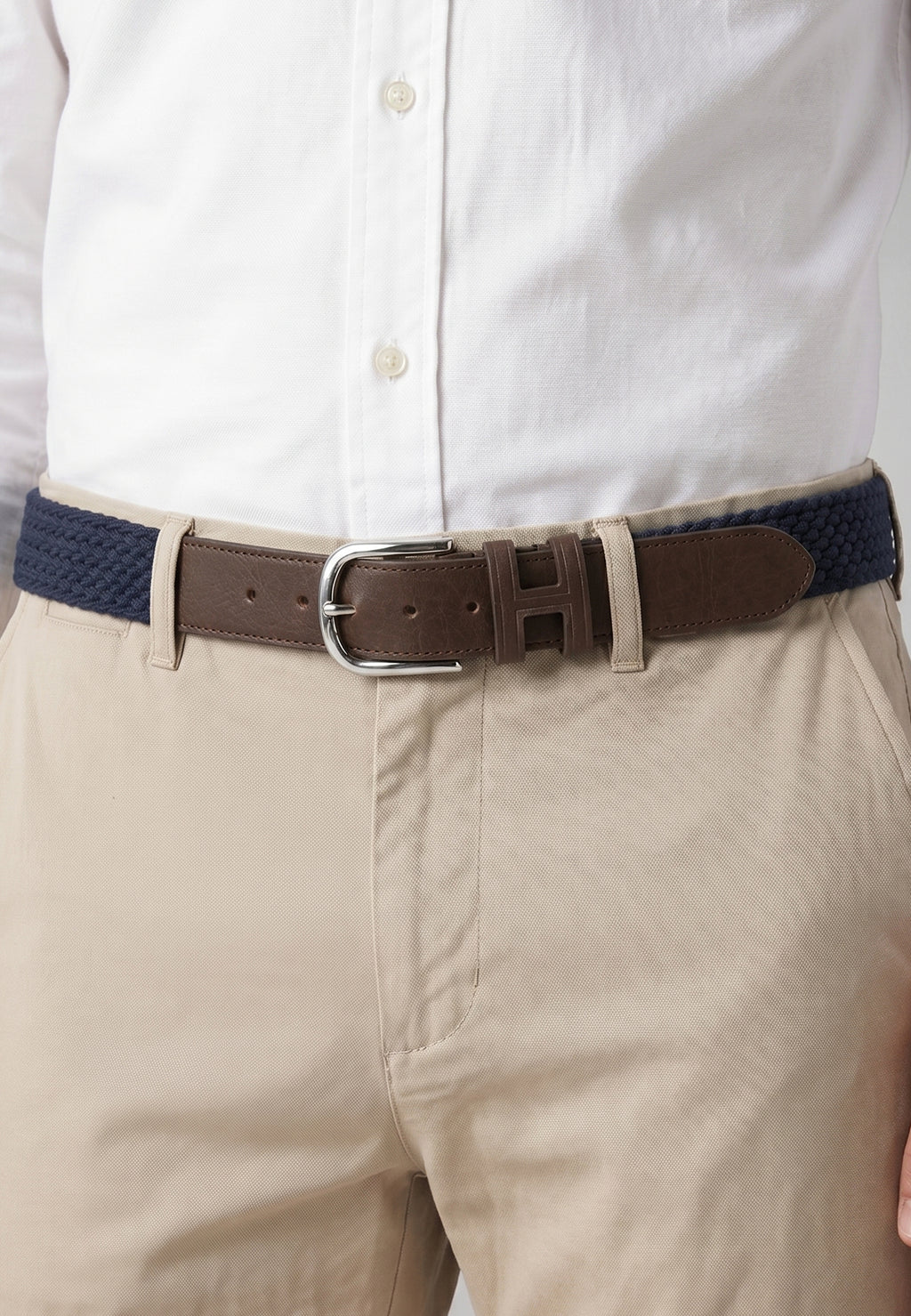 Cinturón Azul Hombre H.L.