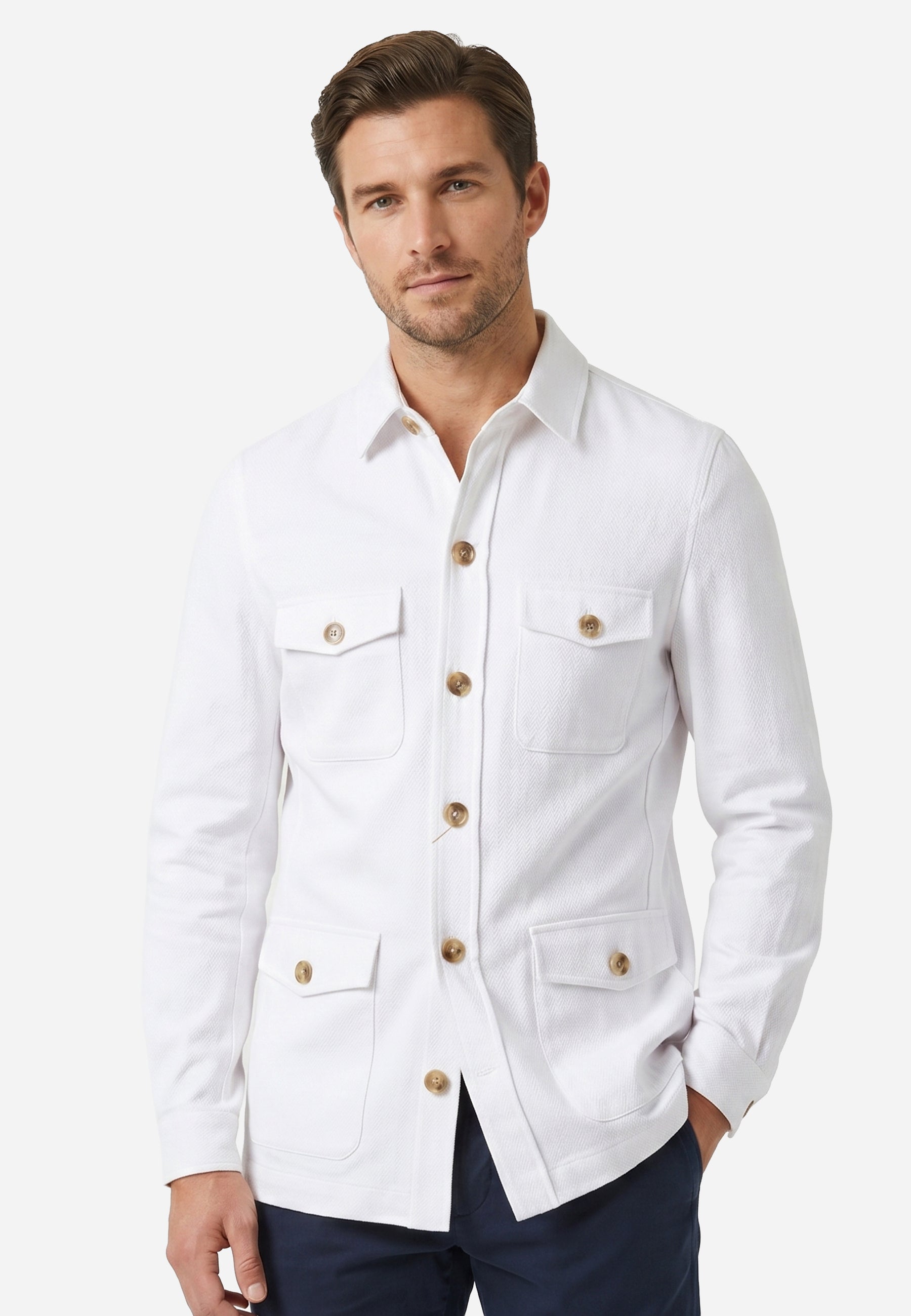 Chaqueta Beige Botones H.L.