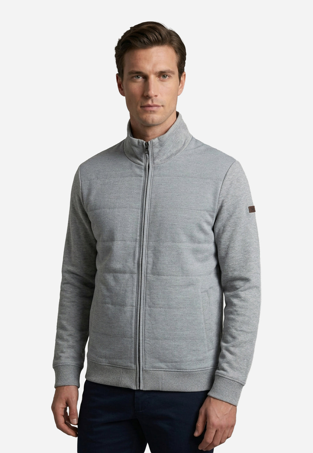 Chaqueta Punto Gris H.L.