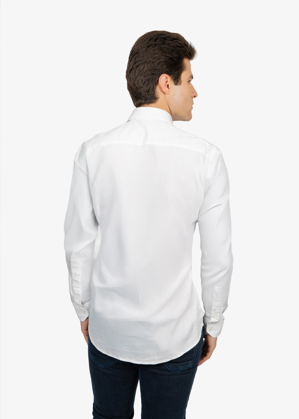 Camisa Sport Blanca Basic H&B