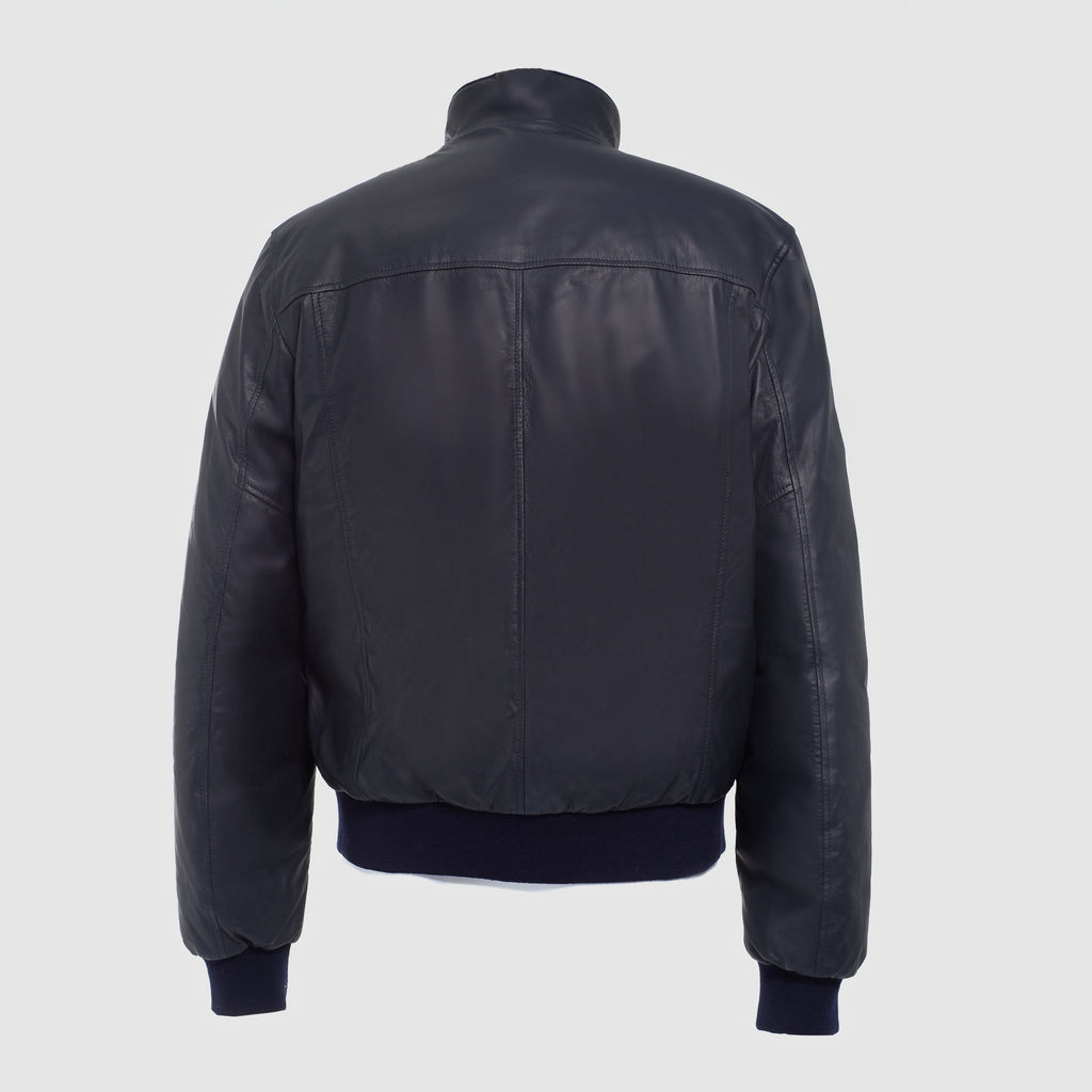 CHAQUETA PIEL CORNELIANI AZUL CUERO (90L5E8-2820105-001)