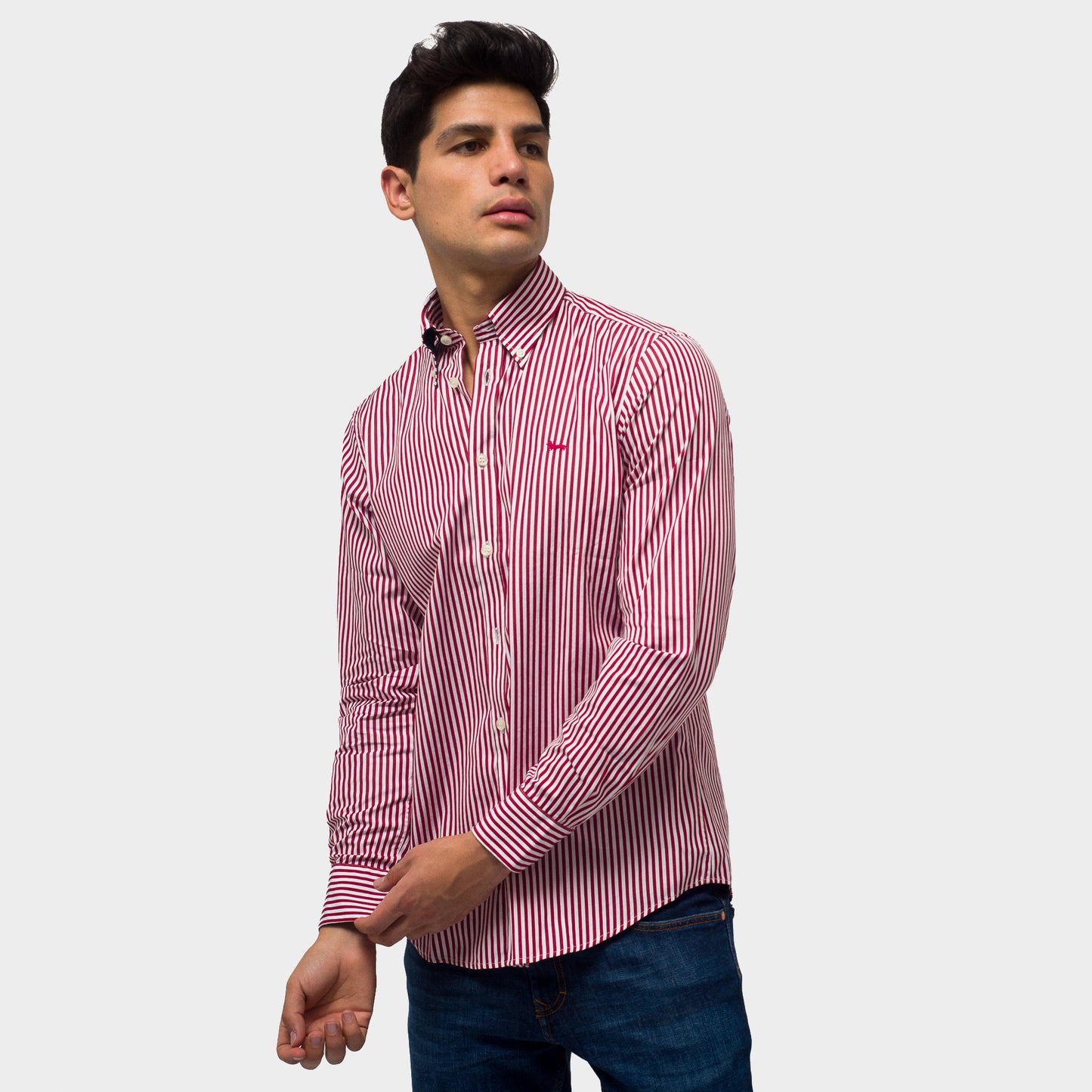 CAMISA HARMONT & BLAINE ROJO RYAS (CRJ011012308B-513)