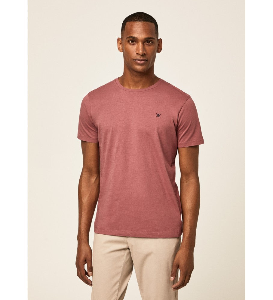 CAMISETA T-SHIRTS HACKETT 100% COTTON CORAL (HM500296)