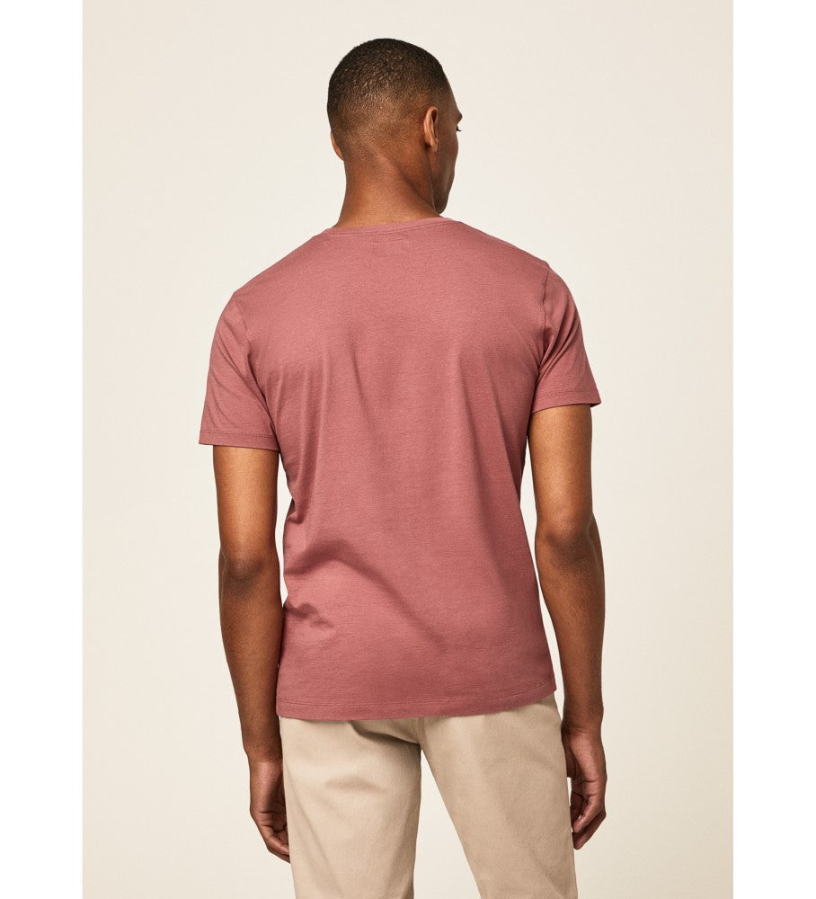 CAMISETA T-SHIRTS HACKETT 100% COTTON CORAL (HM500296)