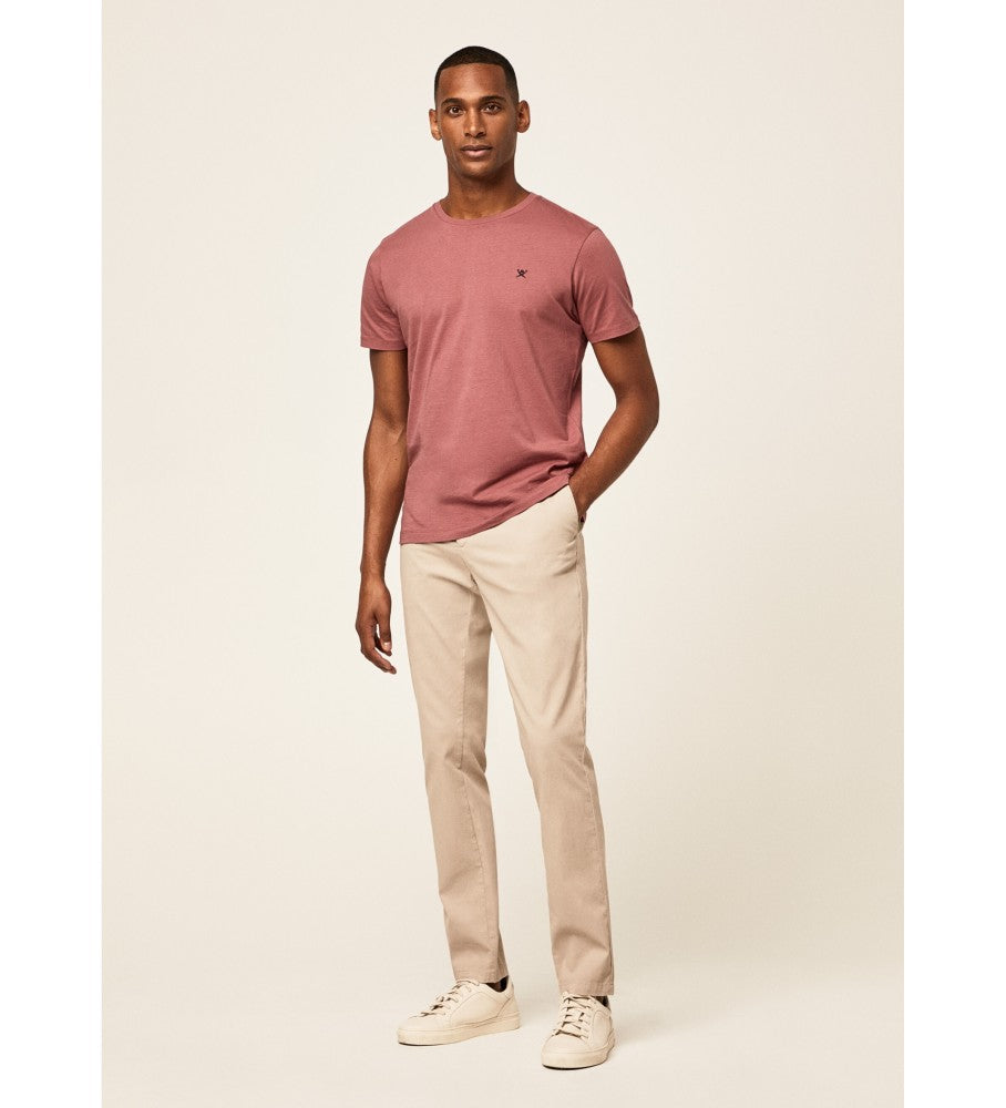 CAMISETA T-SHIRTS HACKETT 100% COTTON CORAL (HM500296)