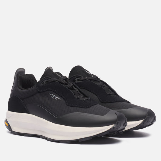 TENIS HACKETT LONDON NEGRO POLIE + POLIU (HMS21401-999)