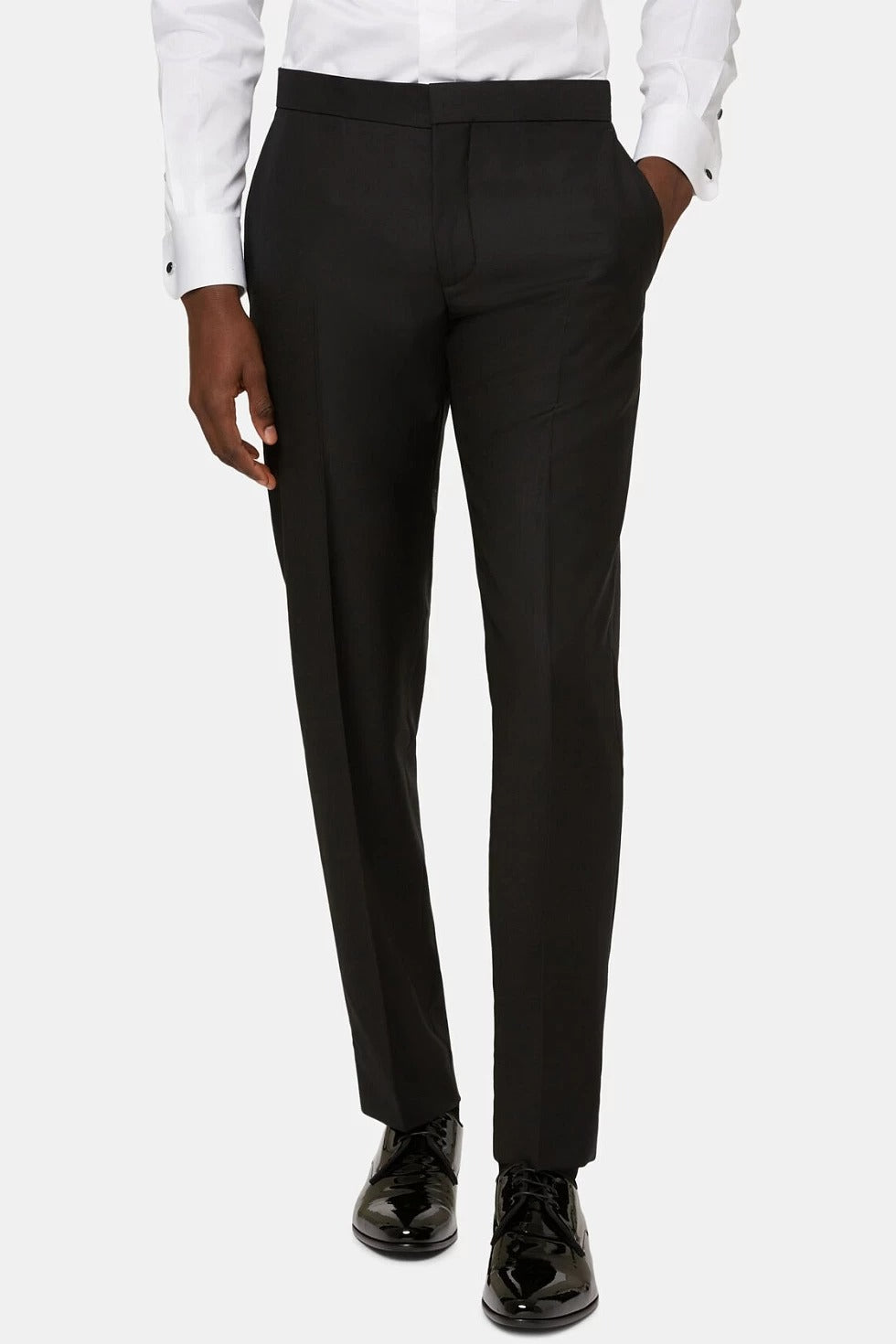 Pantalón Negro Slim Fit B.