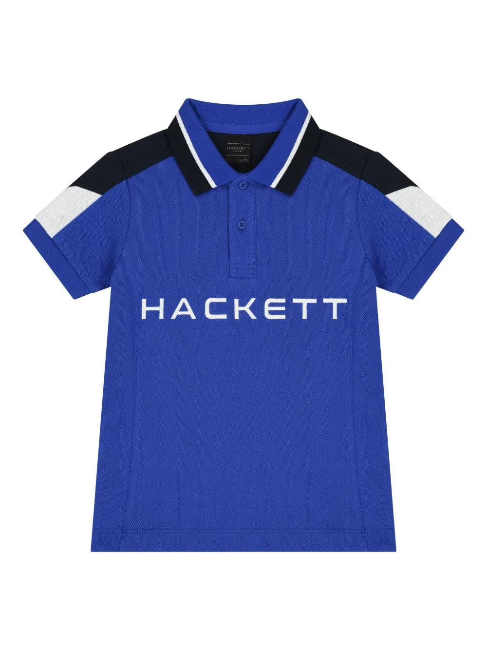 Camiseta Polo Azul/Negro H.L.