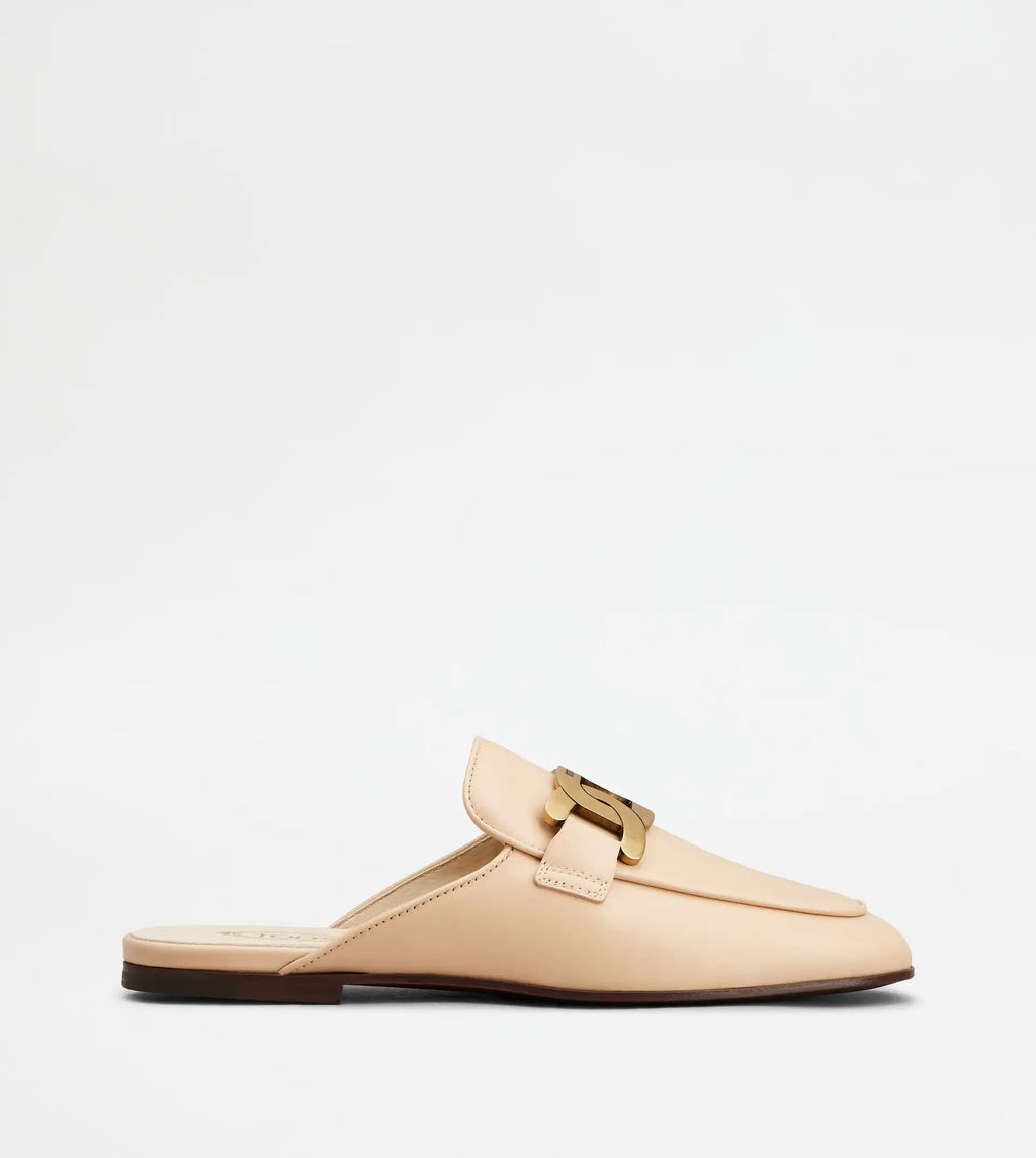 Sandalia Sabot Dama Crema T.