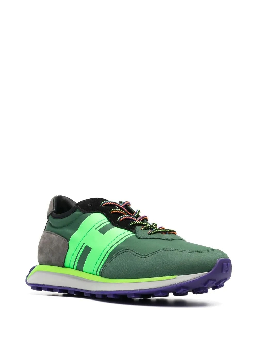 Tenis Hombre Verde H.
