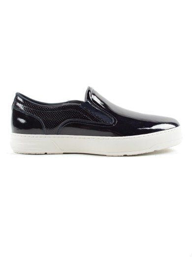 Tenis Slip-On Lizard Negro S.F.