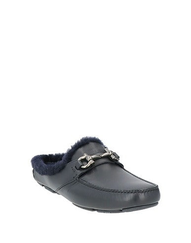 Mocasín Mule Nygel Negro/Azul S.F.