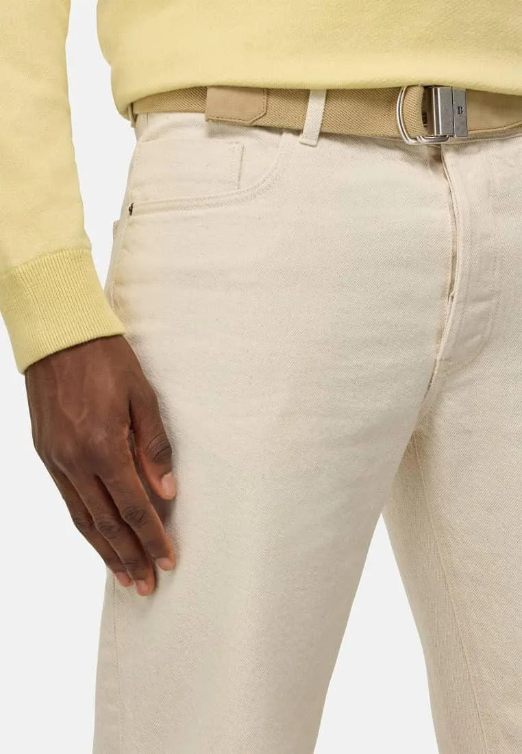 Jean Mezclilla Crema B.