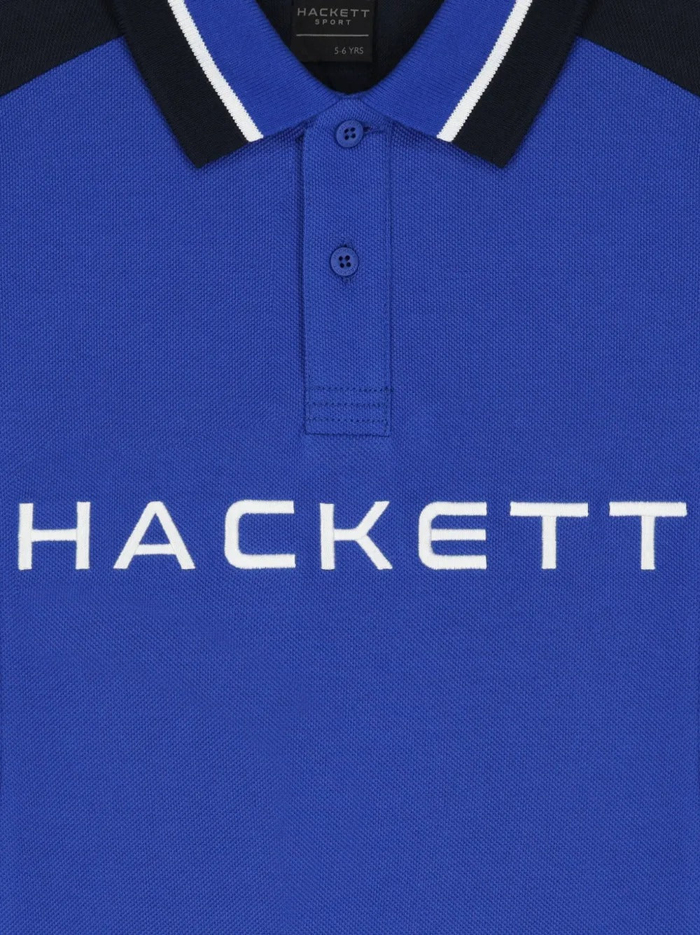 Camiseta Polo Azul/Negro H.L.