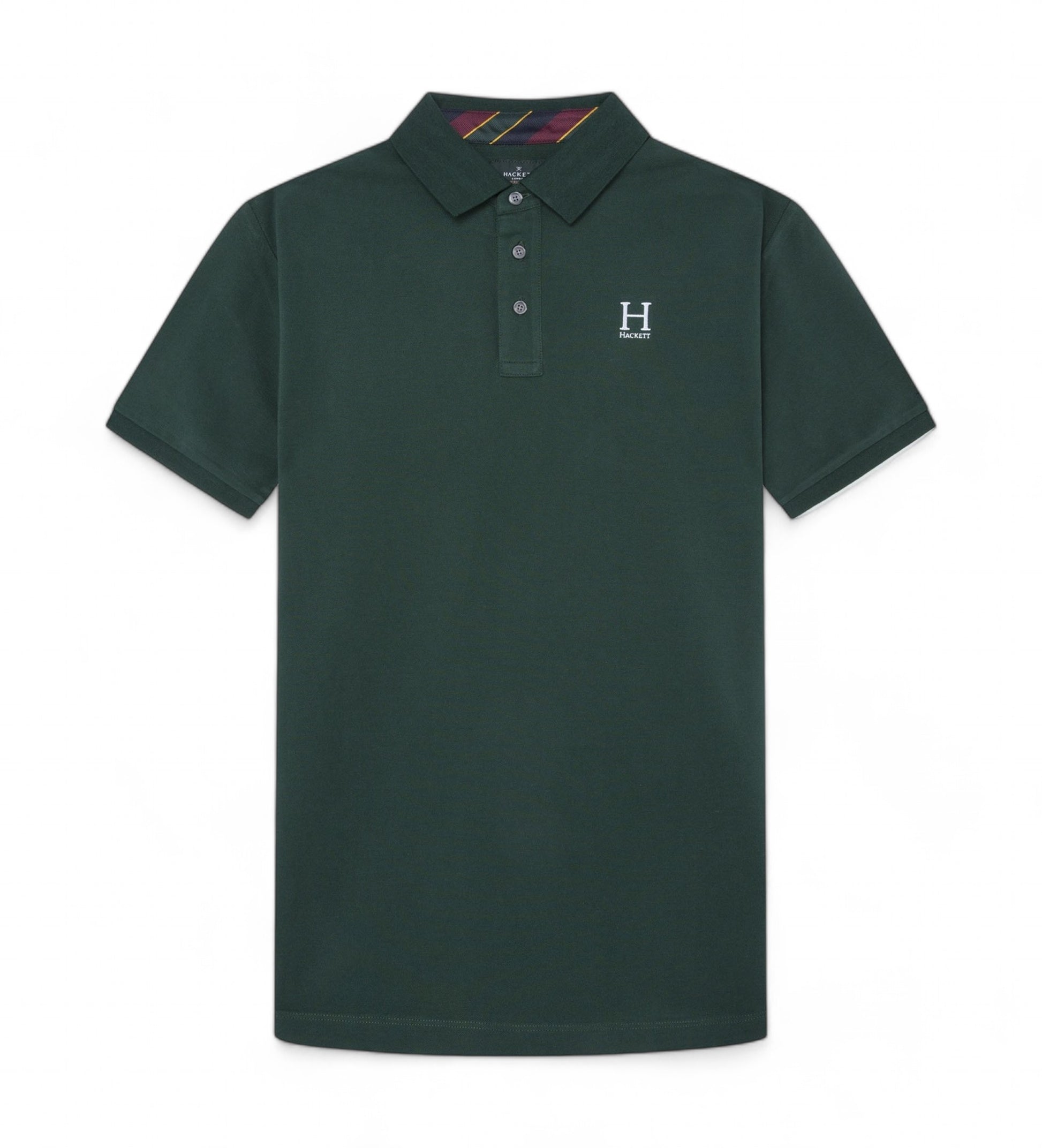 Camiseta Polo Verde Pino Heritage Logo H.L.