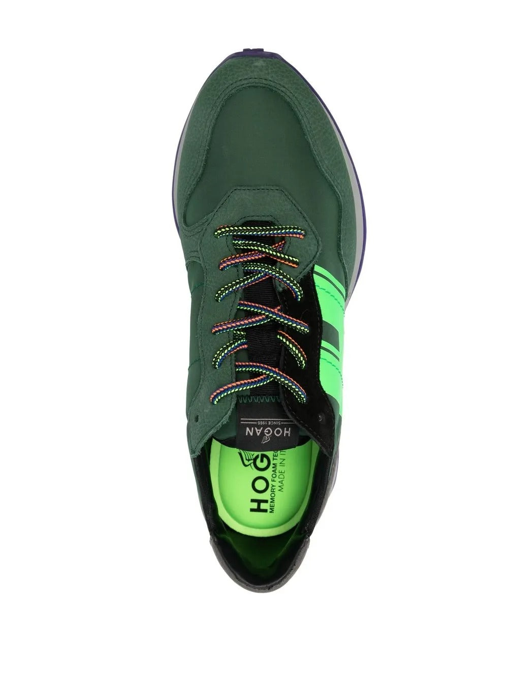 Tenis Hombre Verde H.