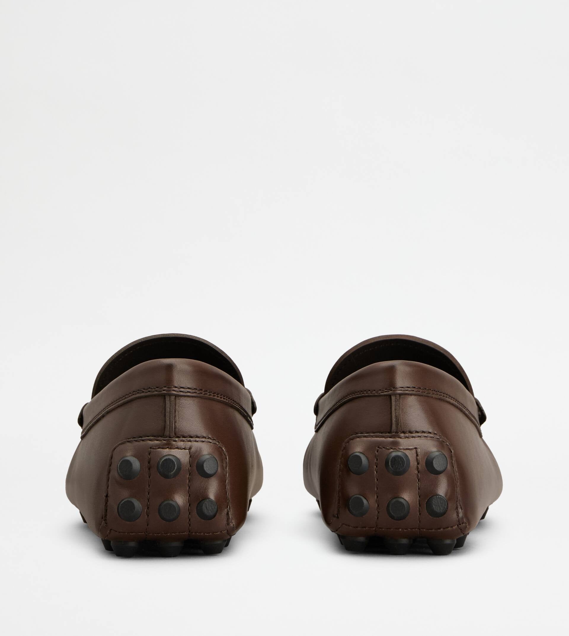 Zapato Mocasines Gommino Bubble Marrón T.