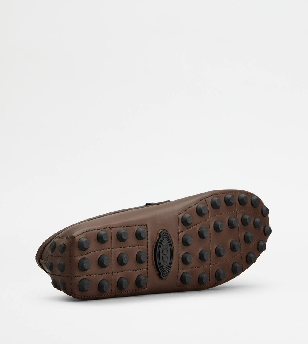 Zapato Mocasines Gommino Bubble Marrón T.