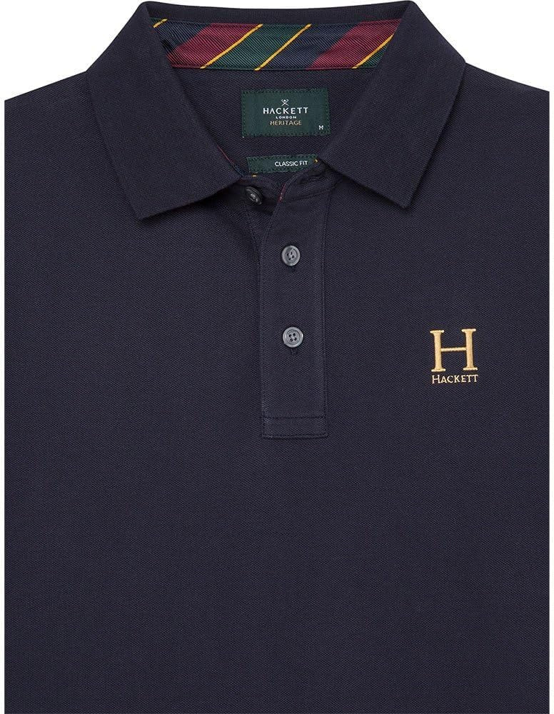 Camiseta Polo Hombre Azul Marino H.L.