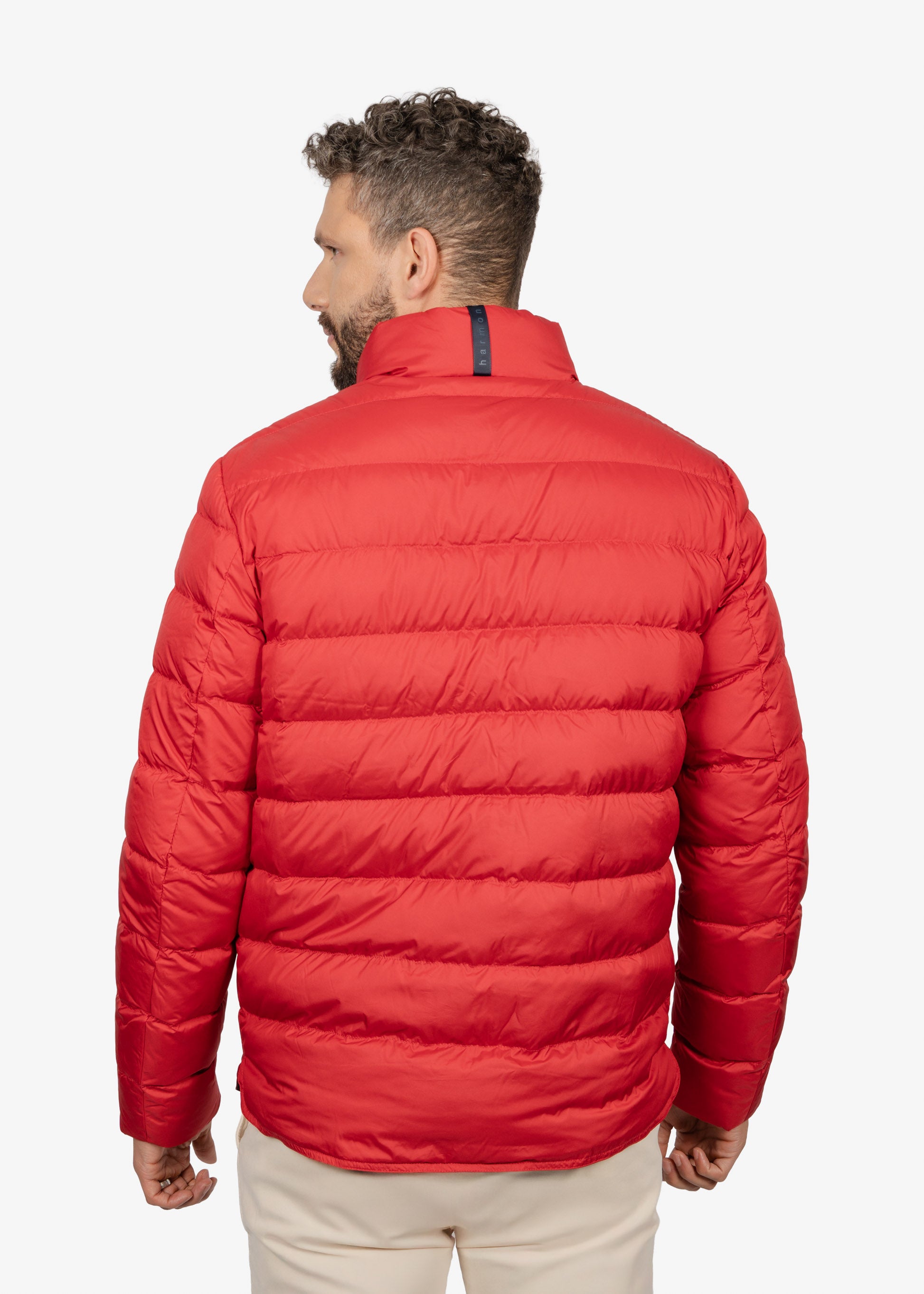 Chaqueta Roja Acolchado de Plumón H&B