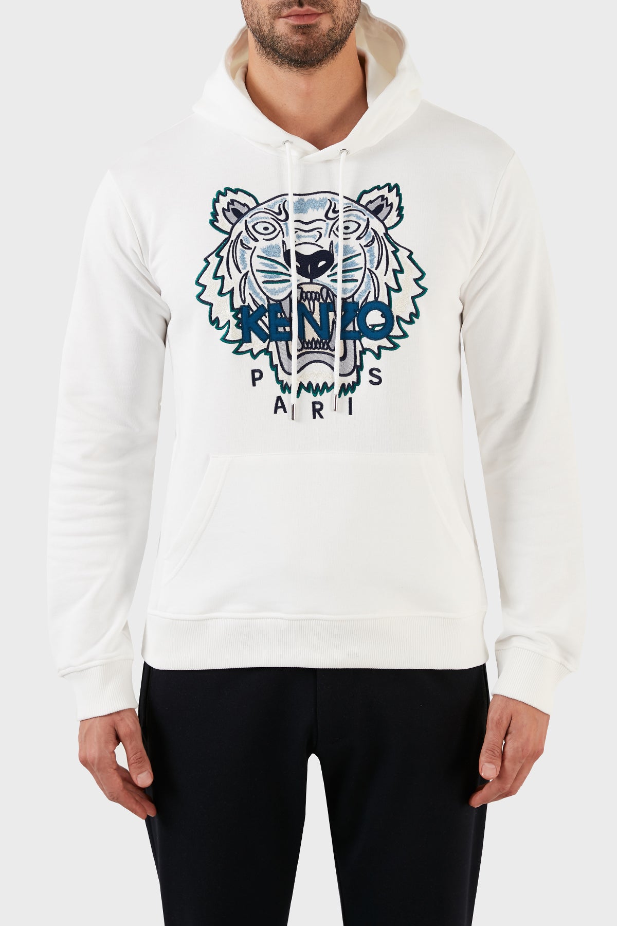 Hoodie Blanco Hombre K.