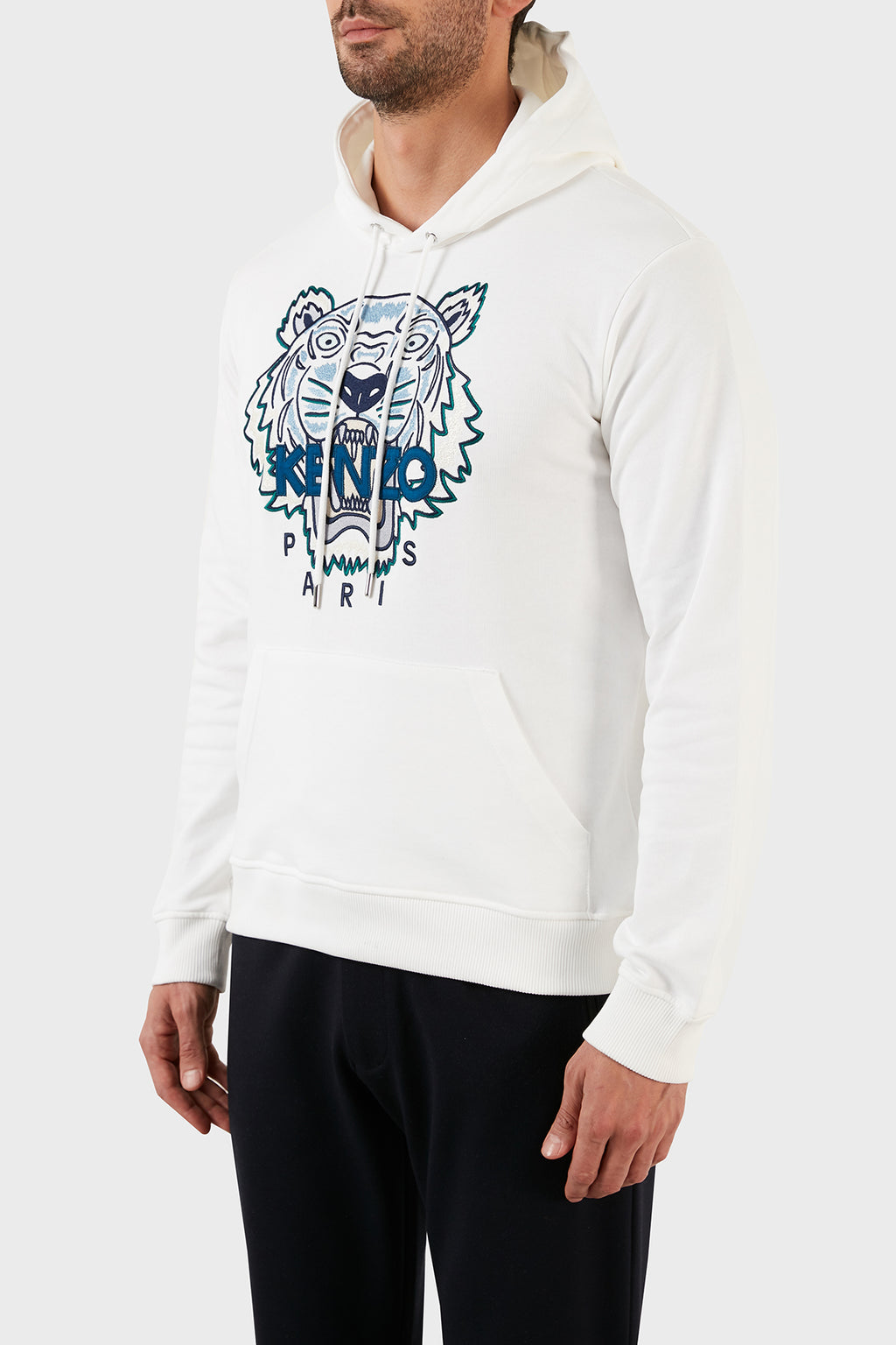 Hoodie Blanco Hombre K.