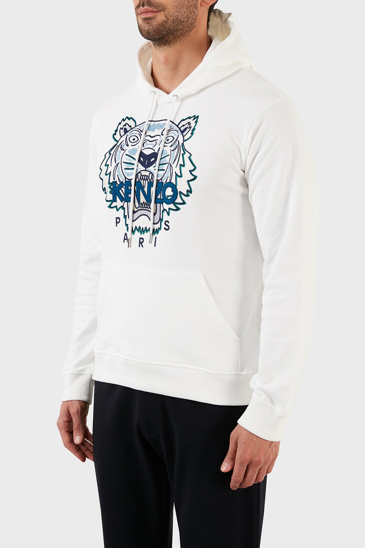 Hoodie Blanco Hombre K.
