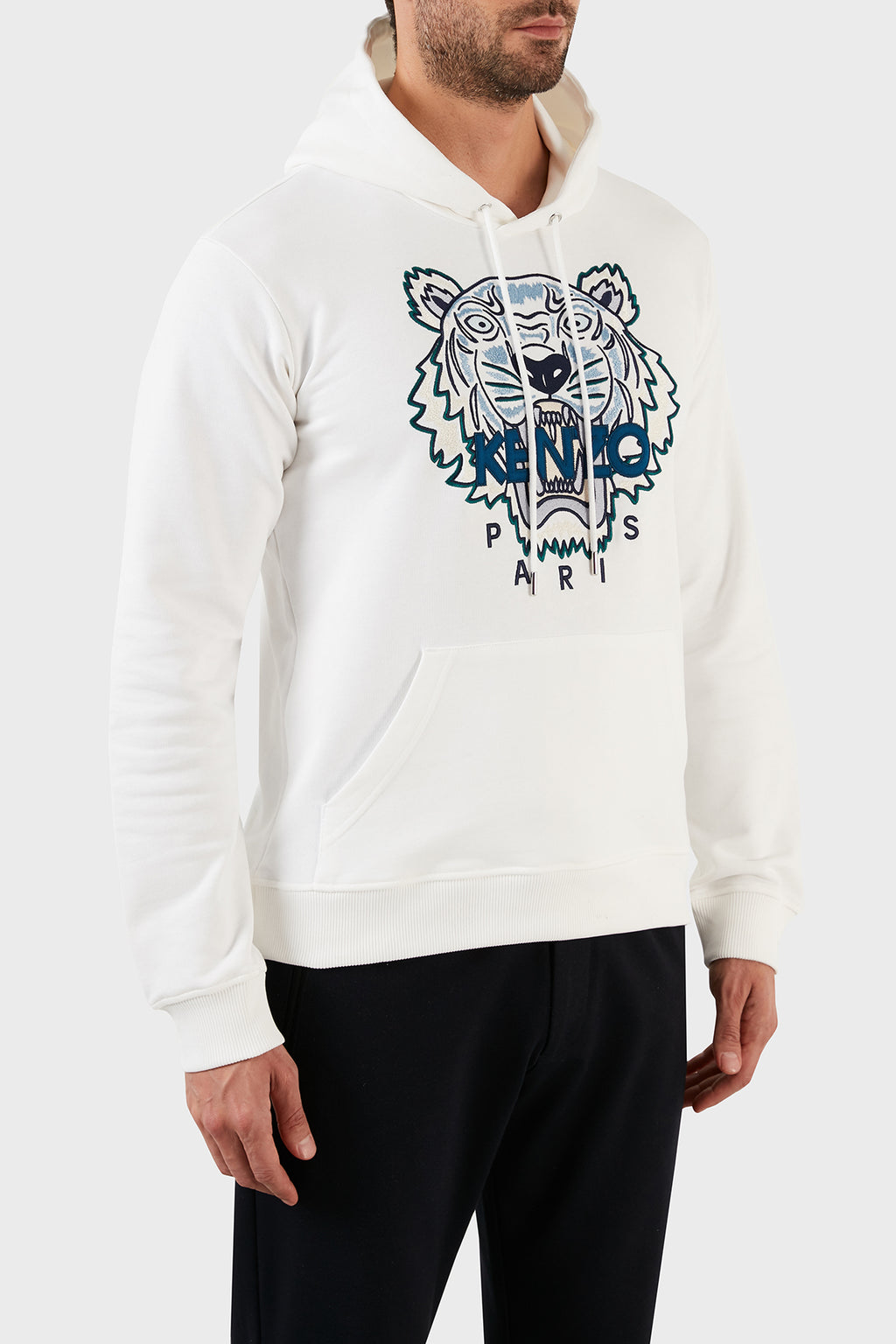 Hoodie Blanco Hombre K.