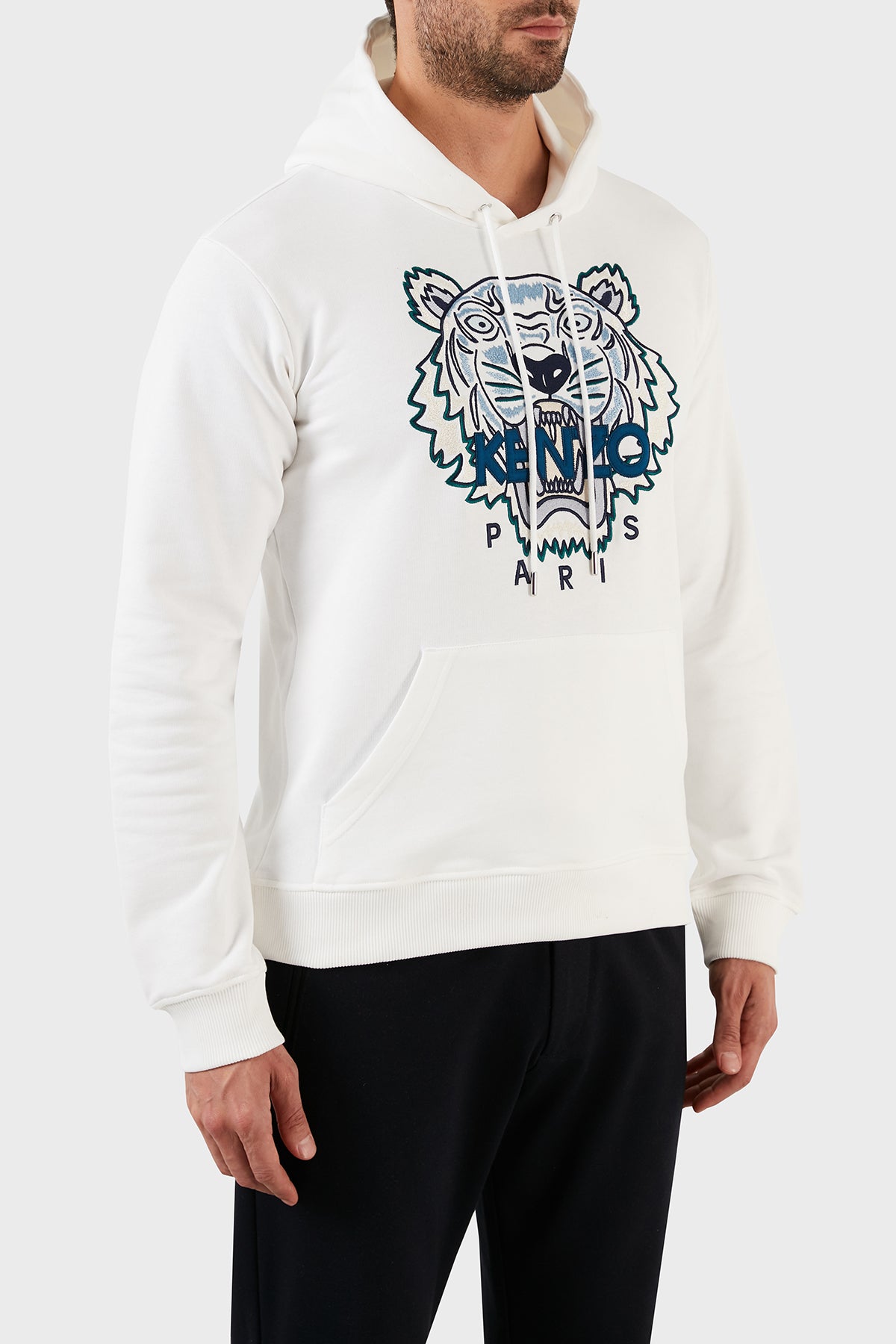 Hoodie Blanco Hombre K.