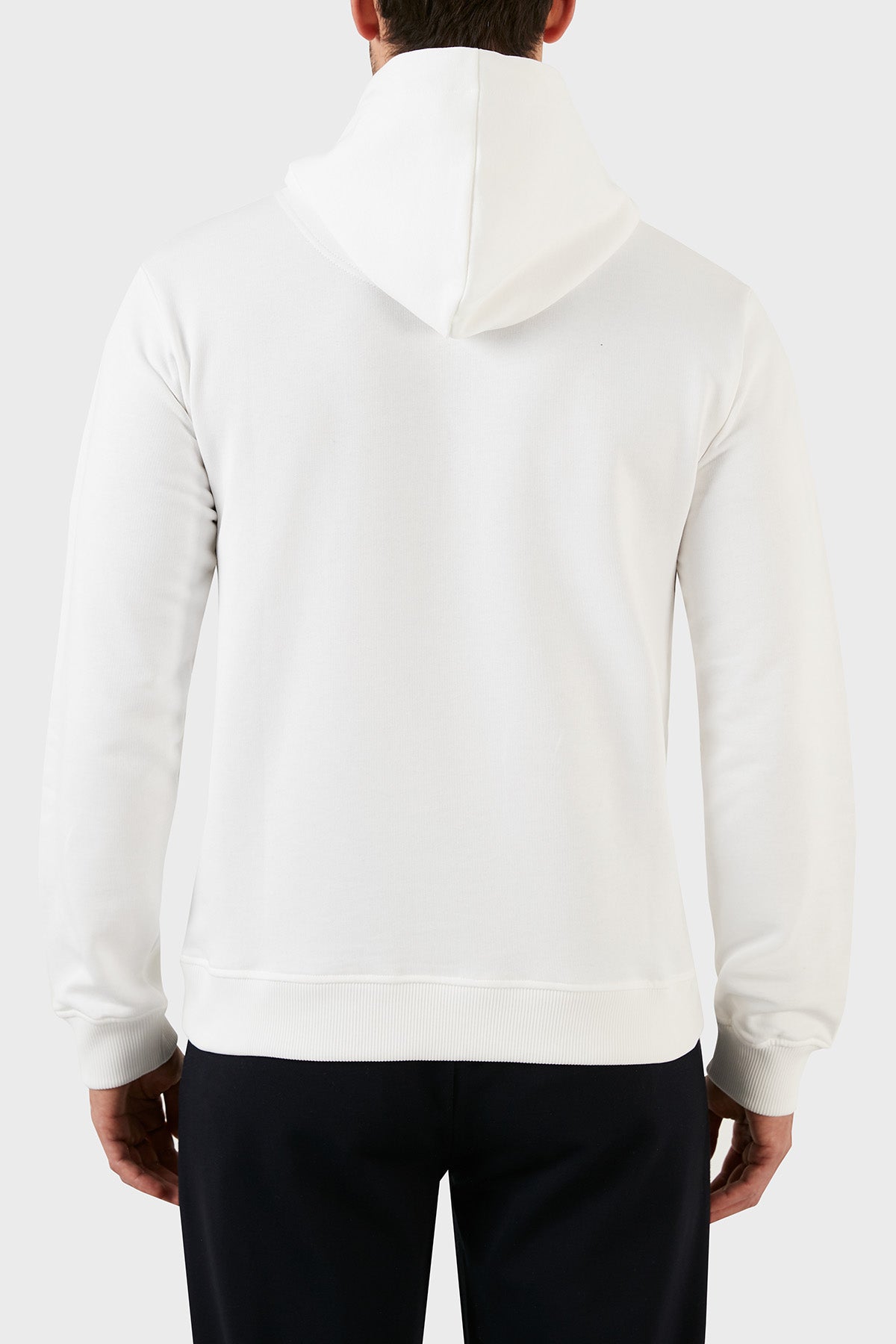 Hoodie Blanco Hombre K.
