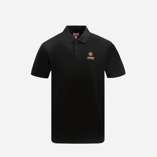 CAMISETA POLO KENZO CABALLERO NEGRO ALGODON (FC65PO0024PU-99J)